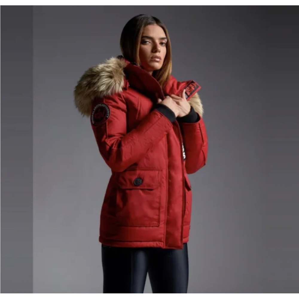 Jack1t MOUNTAIN BIG BADGE DOWN PARKA JACKET